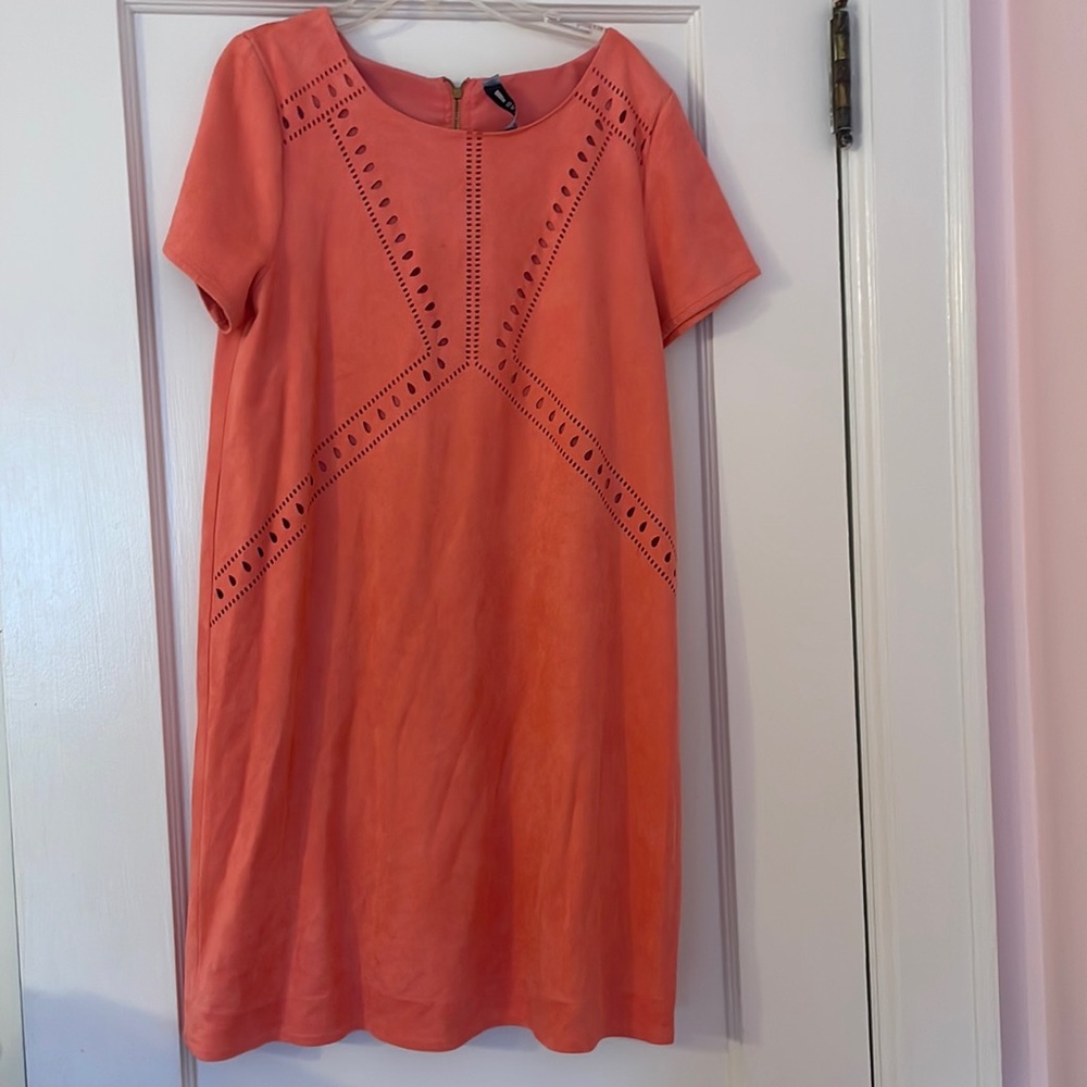 Coral dress
